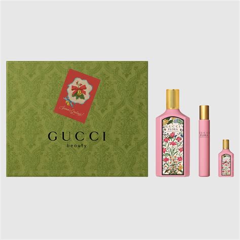 flora gorgeous gardenia by gucci gift set|gucci flora gorgeous gardenia 30ml.